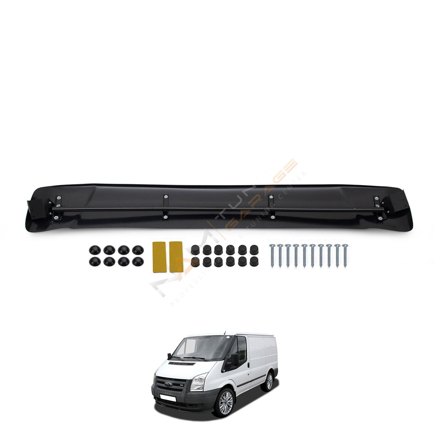 Ford Transit Ön Cam Güneşliği 2006-2013 Parlak Siyah