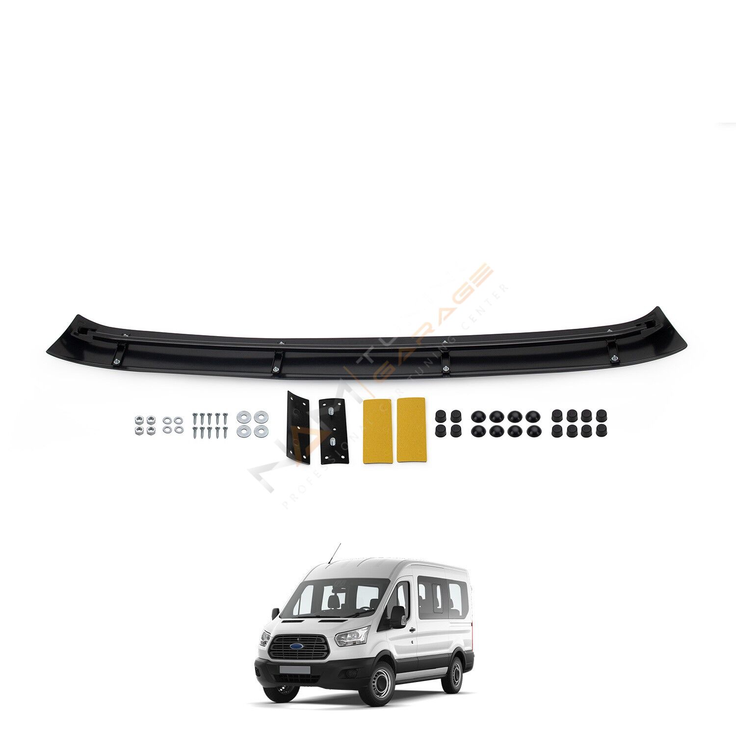 Ford Transit Ön Cam Güneşliği 2014-2018 Parlak Siyah