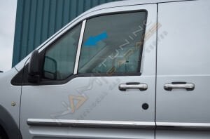 Ford Connect Kelebek Cam Direği 2002-2014 Paslanmaz Çelik