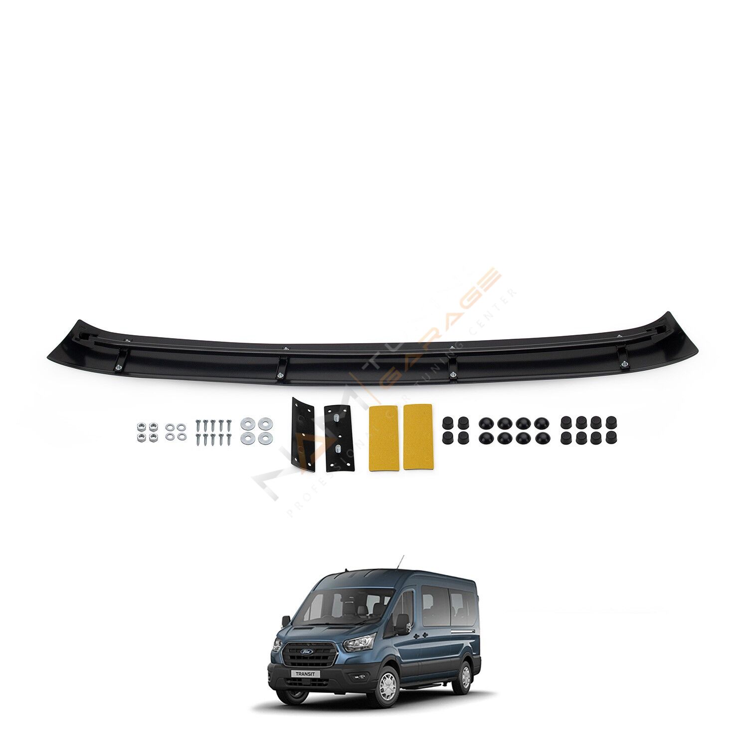 Ford Transit Ön Cam Güneşliği 2019+ Parlak Siyah