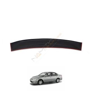 Honda Civic Arka Cam Üstü Spoyler 2001-2006 arası Uyumlu Plastik