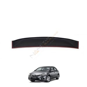 Honda Civic Arka Cam Üstü Spoyler 2006-2012 arası Uyumlu Plastik