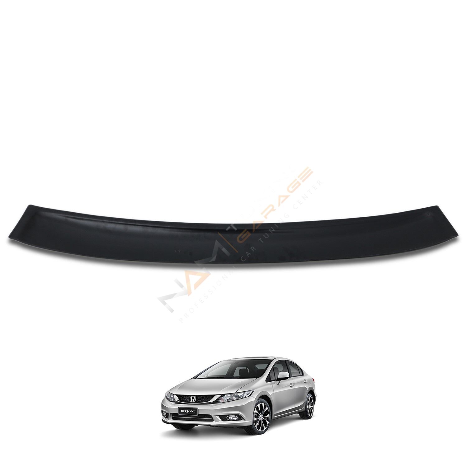 Honda Civic FB7 Arka Cam Üstü Spoyler 2012-2015 arası Uyumlu İnce Model