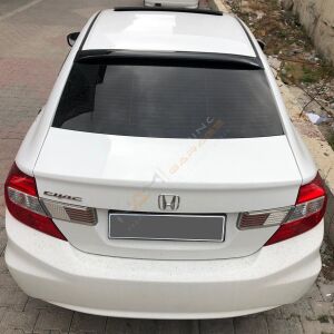 Honda Civic FB7 Arka Cam Üstü Spoyler 2012-2015 arası Uyumlu İnce Model