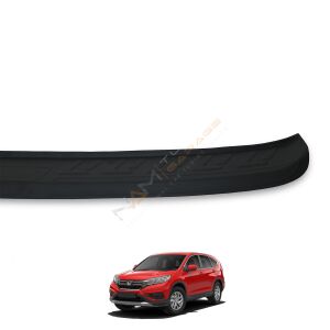 Honda CR-V Arka Tampon Eşiği 2013-2018 Tampon Üstü Koruma Parlak / Mat Siyah CRV