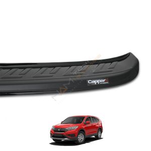 Honda CR-V Arka Tampon Eşiği 2013-2018 Tampon Üstü Koruma Parlak / Mat Siyah CRV
