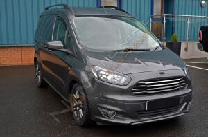Ford Courier Ön Panjur 2014-2017 Paslanmaz Çelik 6 parça