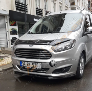 Ford Courier Ön Panjur 2018+ Paslanmaz Çelik 7 parça
