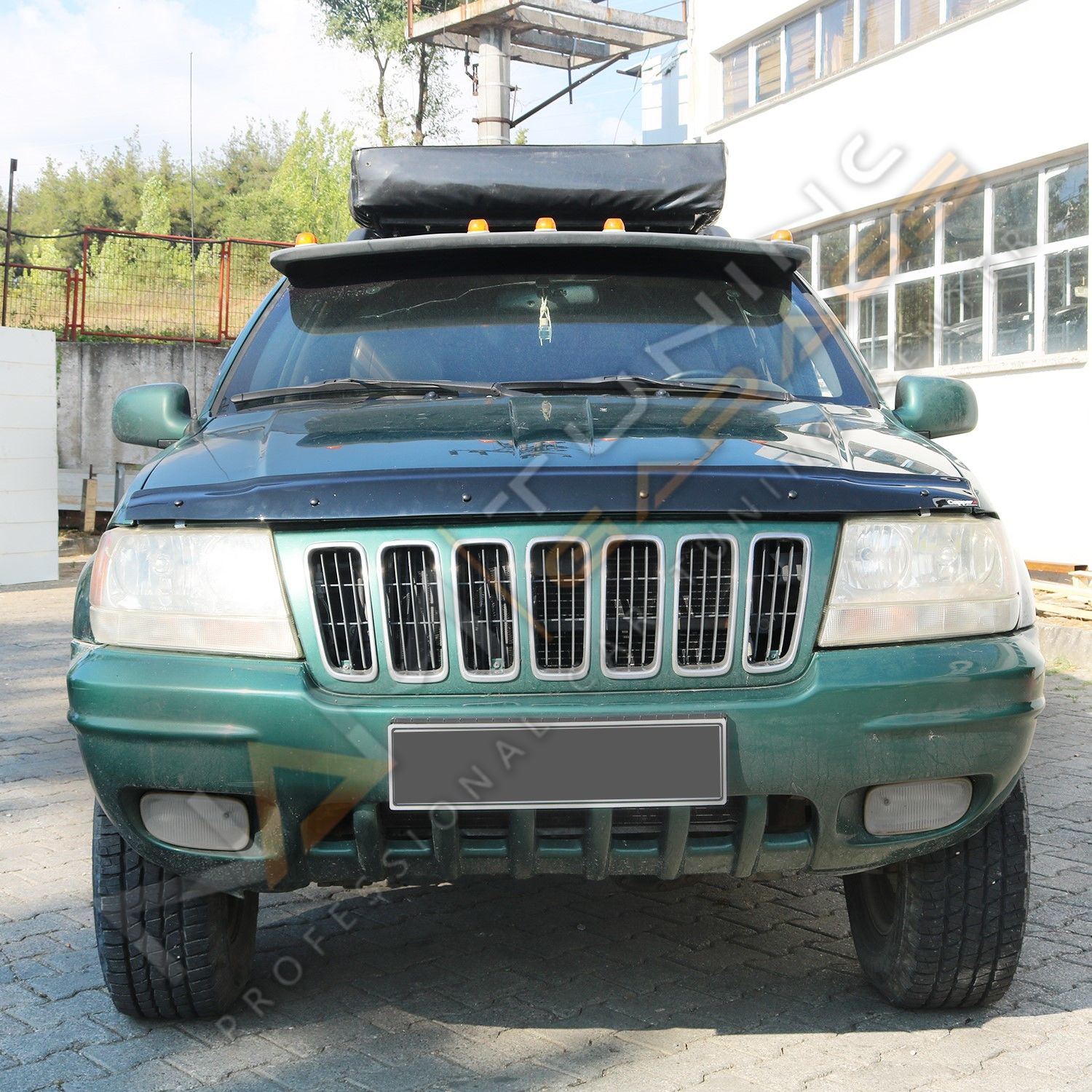 Jeep Grand Cherokee Kaput Rüzgarlığı 1999 Yılı Ve Sonrası Uyumlu