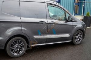 Ford Courier Yan Kapı Çıtası 2014+ Paslanmaz Çelik