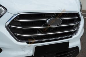 Ford Custom Ön Panjur Çerçevesi 2018-2023 Krom Paslanmaz Çelik