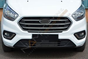 Ford Custom Sis Farı Çerçevesi 2018+ Paslanmaz Çelik