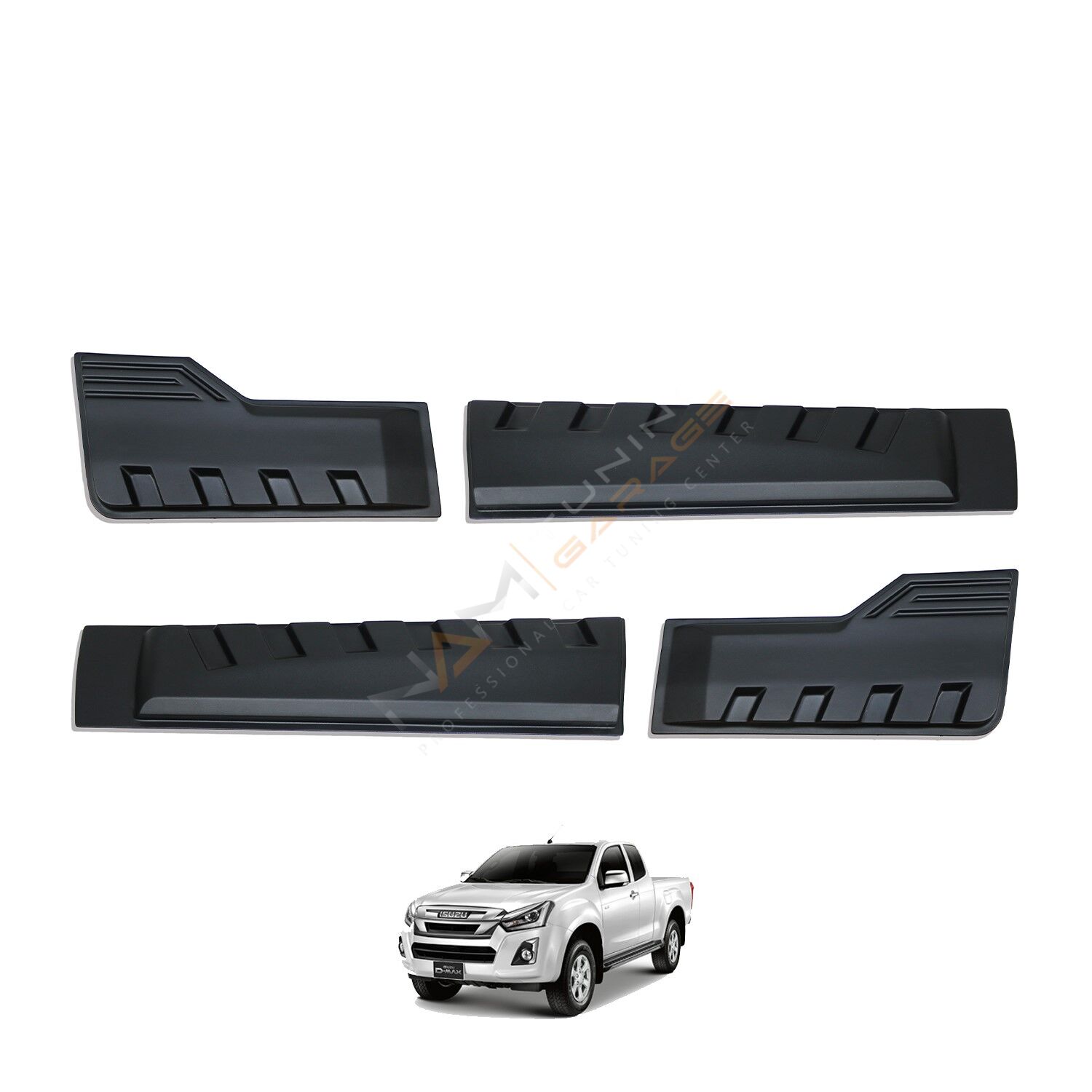 Isuzu Dmax Kapı Kaplama 4 Parça 2012-2019 Yıl Aralığı Uyumlu