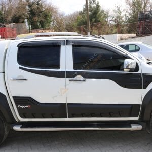 Isuzu Dmax Kapı Kaplama 4 Parça 2012-2019 Yıl Aralığı Uyumlu