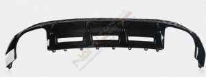 AUDİ A3 HB 2021+ IÇIN UYUMLU 4 EGZOZ DIFÜZÖR -PIANO BLACK (s-line)
