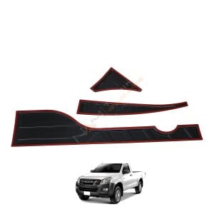 Isuzu Dmax Yarasa Kapı Kaplama 6 Parça 2012-2019 Yıl Aralığı Uyumlu