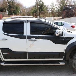 Isuzu Dmax Yarasa Kapı Kaplama 6 Parça 2012-2019 Yıl Aralığı Uyumlu