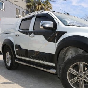 Isuzu Dmax Yarasa Kapı Kaplama 6 Parça 2012-2019 Yıl Aralığı Uyumlu