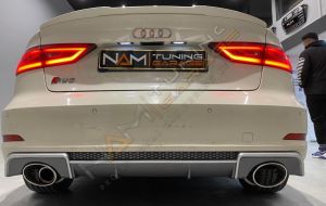 AUDİ A3 2013-2016 IÇIN UYUMLU RS3 SEDAN DİFÜZÖR