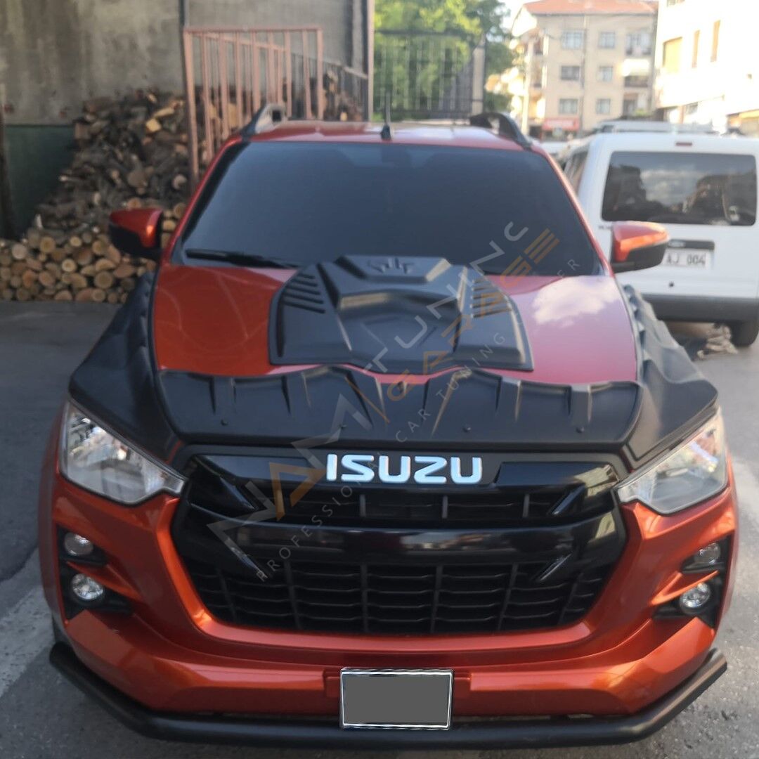 Isuzu Dmax Kaput Üstü Kaplama Dragon Pack 3 Parça 2020+
