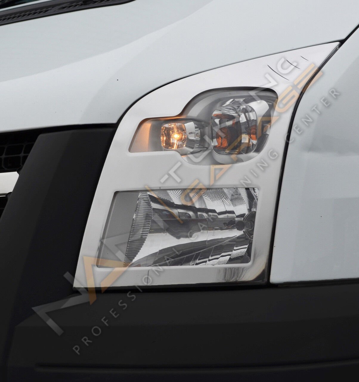 Ford Transit Krom Far Çerçevesi 2006-2014 Paslanmaz Çelik