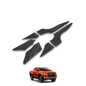 Isuzu Dmax Yarasa Kapı Kaplama 6 Parça 2020+
