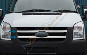 Ford Transit Ön Panjur Kromu 2007-2013 Paslanmaz Çelik