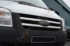 Ford Transit Ön Panjur Kromu 2007-2013 Paslanmaz Çelik
