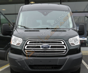 Ford Transit Ön Panjur Kromu 2014-2018 Paslanmaz Çelik