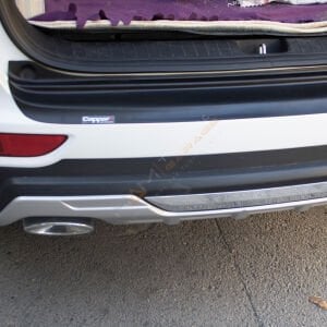 Kia Sportage Arka Tampon Eşiği 2015-2018 Tampon Üstü Koruma Parlak / Mat Siyah