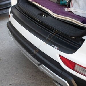 Kia Sportage Arka Tampon Eşiği 2015-2018 Tampon Üstü Koruma Parlak / Mat Siyah