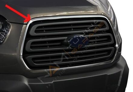 Ford Transit Krom Ön Panjur Çerçevesi 2014-2019 Paslanmaz Çelik