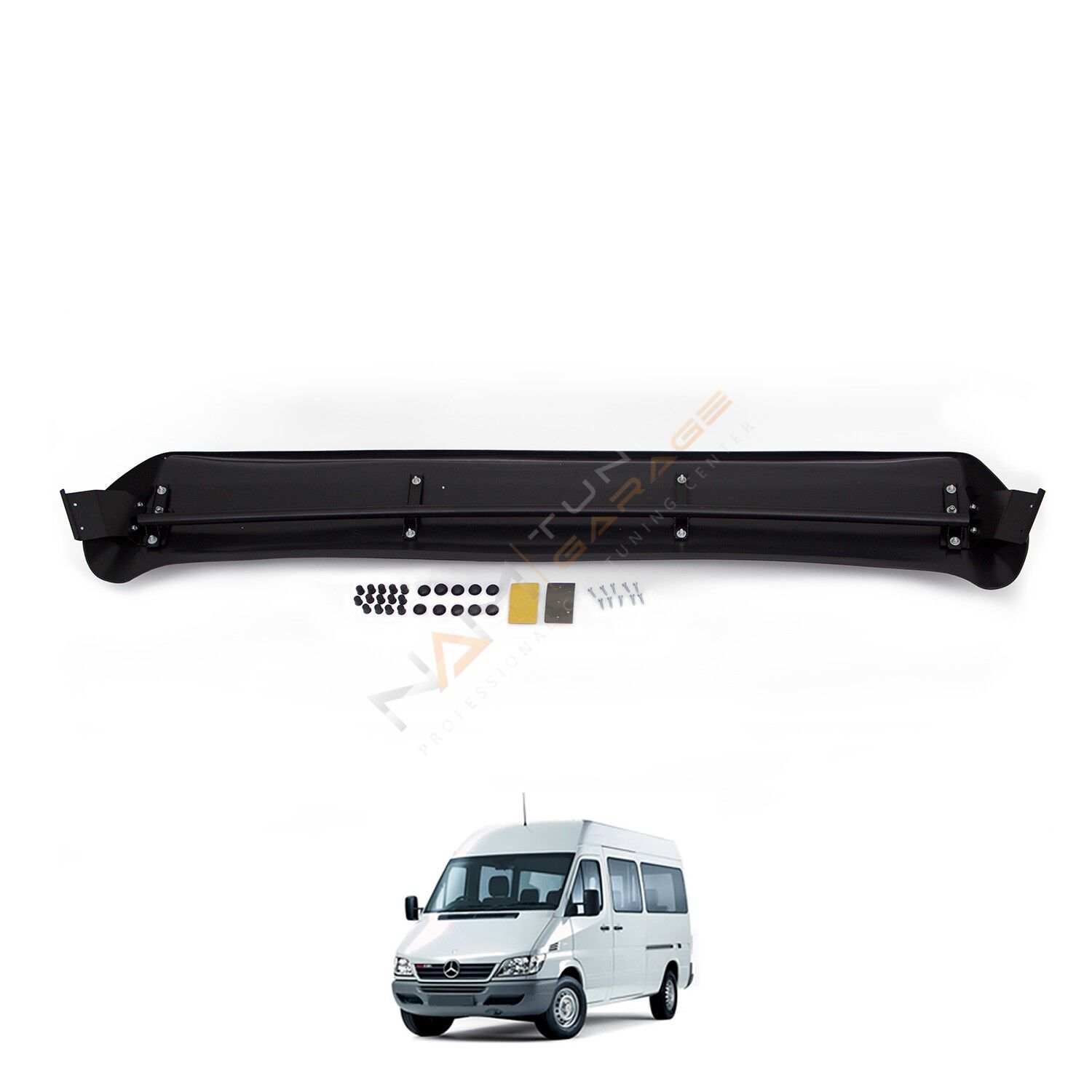 Mercedes Sprinter Ön Cam Güneşliği 2000-2006 arası Parlak Siyah
