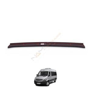 Mercedes Sprinter Arka Tampon Eşiği 2006-2018 Tampon Üstü Koruma Parlak / Mat Siyah