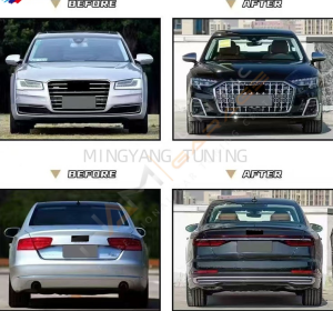 AUDİ A8 2011-2017 İÇİN 2025 FACELİFT DÖNÜŞÜM BODY KİT FULL