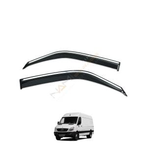 Mercedes Sprinter Kromlu Cam Rüzgarlığı 2 Parça 2006-2018 arası
