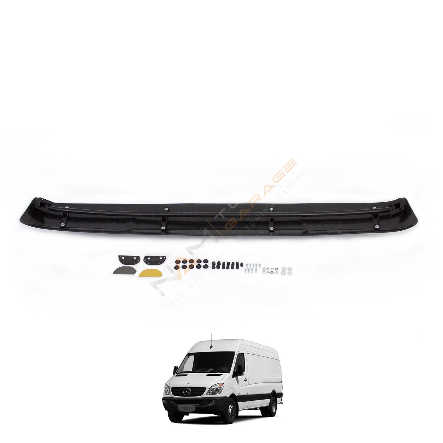 Mercedes Sprinter Ön Cam Güneşliği 2006-2018 arası Parlak Siyah