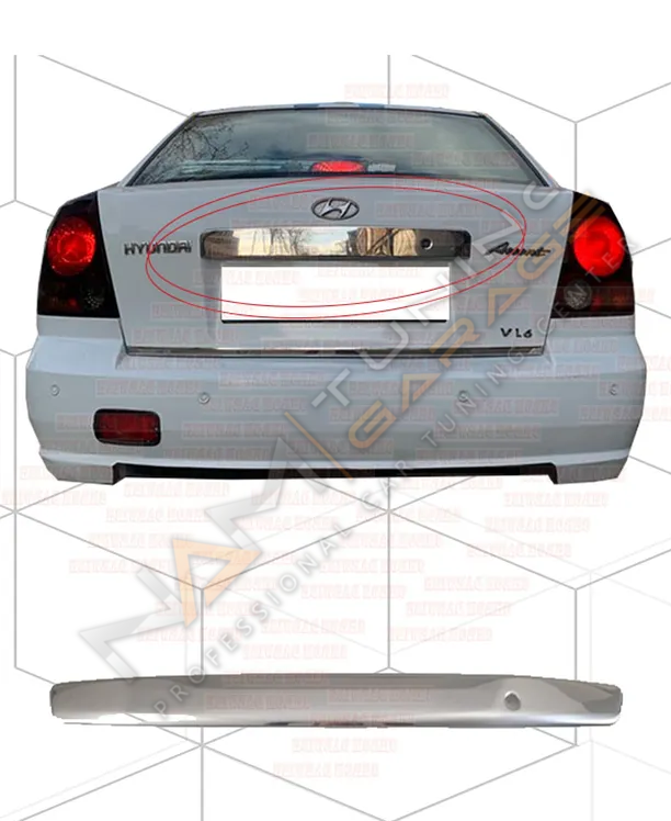 Hyundai Accent Admire Krom Bagaj Çıtası 2000-2006