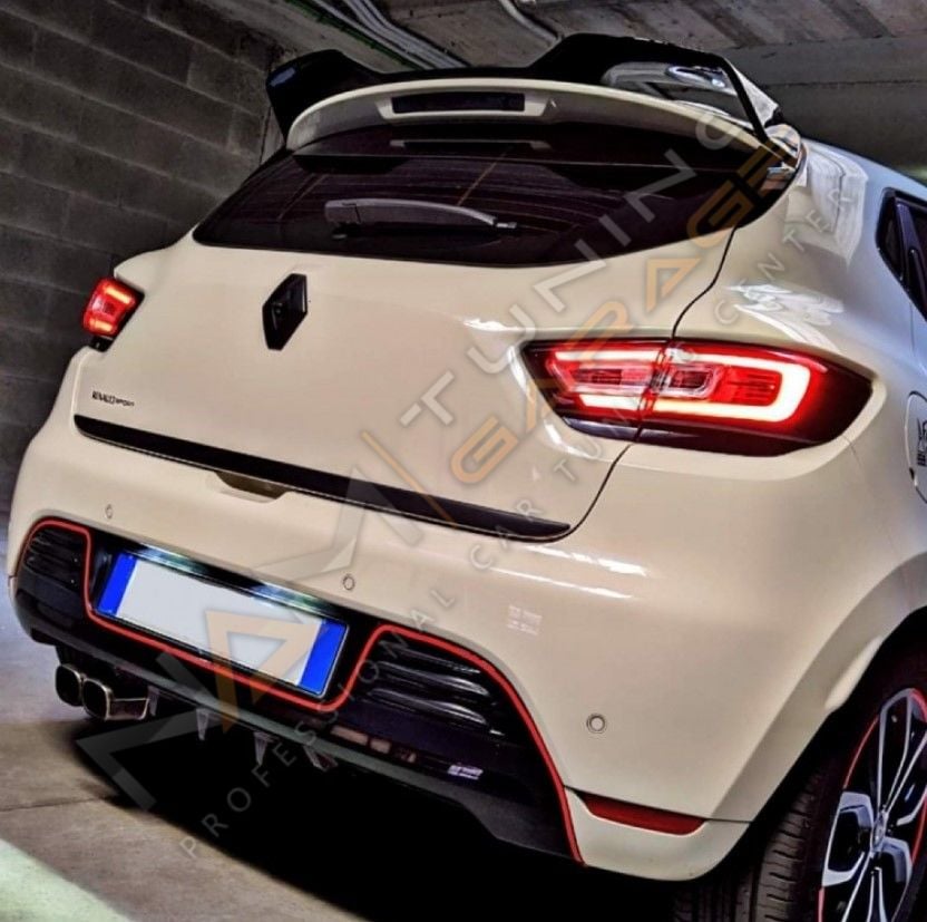 Renault Clio 4 Spoyler RS V Cup Style - Spoiler Plastik 2012-2019