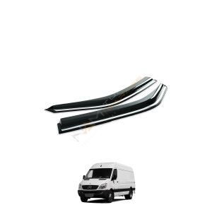 Mercedes Sprinter Kromlu Cam Rüzgarlığı 2 Parça 2019+