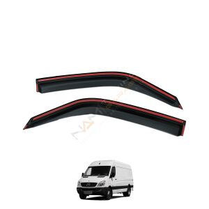 Mercedes Sprinter Kromlu Cam Rüzgarlığı 2 Parça 2019+