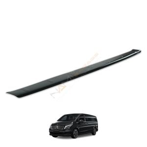 Mercedes Vclass Arka Tampon Eşiği 2019+ Tampon Üstü Koruma Parlak / Mat Siyah V-Class