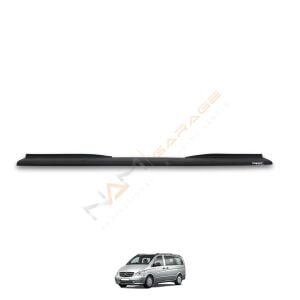 Mercedes Vito Arka Tampon Eşiği 2004-2010 Tampon Üstü Koruma Parlak / Mat Siyah