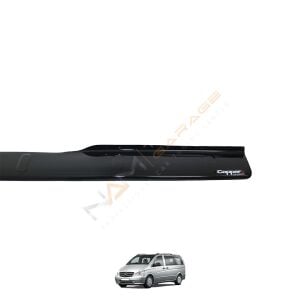 Mercedes Vito Arka Tampon Eşiği 2004-2010 Tampon Üstü Koruma Parlak / Mat Siyah