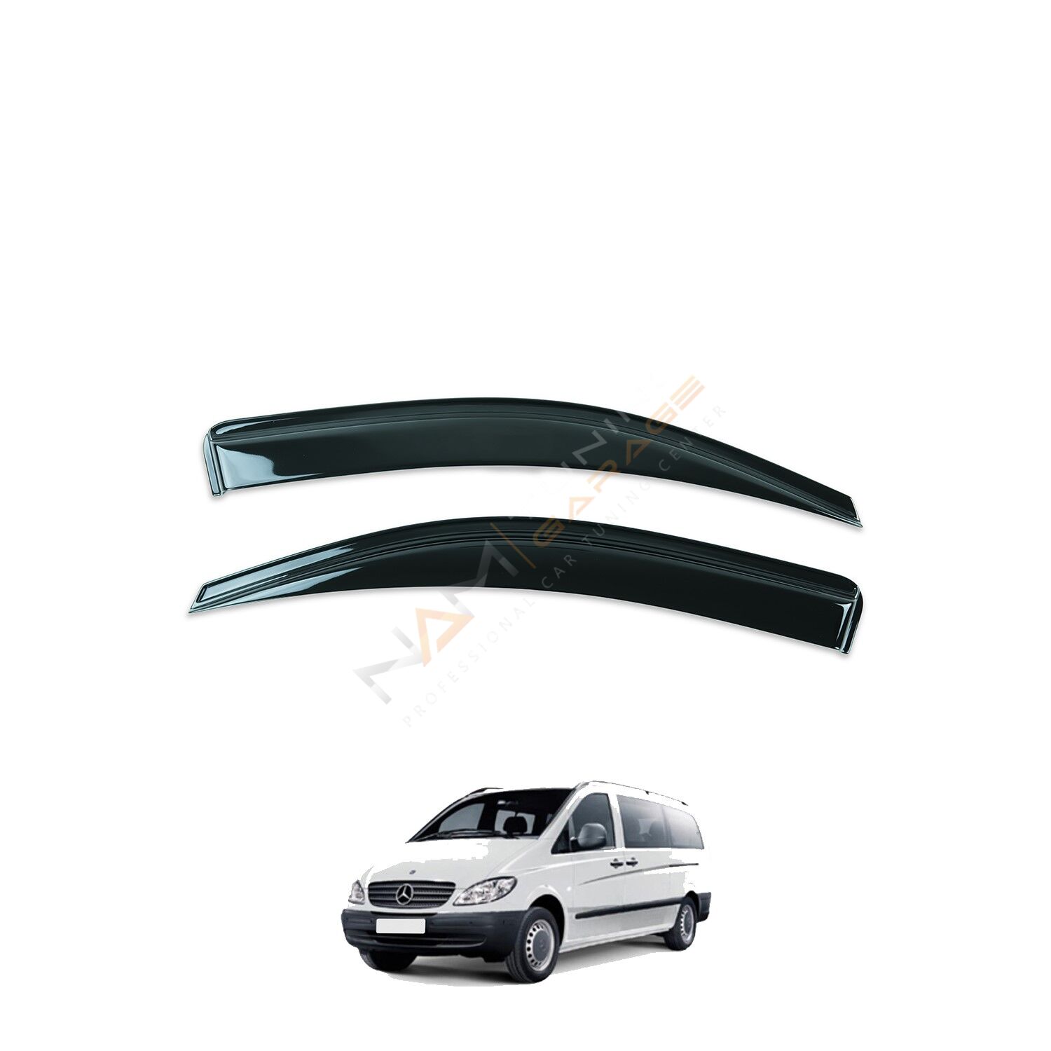 Mercedes Vito Cam Rüzgarlığı 2 Parça 2004-2014 arası