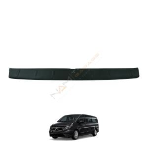 Mercedes Vito Arka Tampon Eşiği 2015-2020 arası Tampon Üstü Koruma Parlak / Mat Siyah