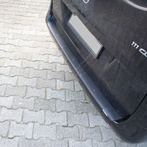 Mercedes Vito Arka Tampon Eşiği 2015-2020 arası Tampon Üstü Koruma Parlak / Mat Siyah