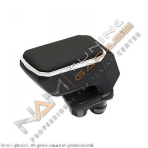 Renault Clio 5 Kolçak Kol Dayama Geçmeli ABS Gri - Siyah 2019+