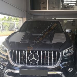 Mercedes X-Class Kaput Üstü Kaplama Dragon Pack 3 Parça 2017+ Xclass