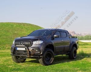 Mercedes XClass Siyah Ön Koruma PST16 X Class
